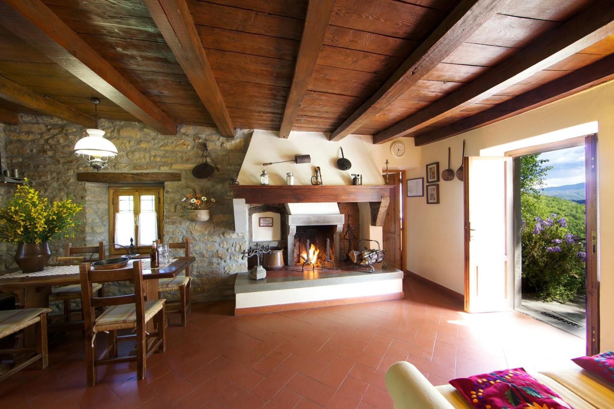 La Scatolaia Villa Stia Luaran gambar